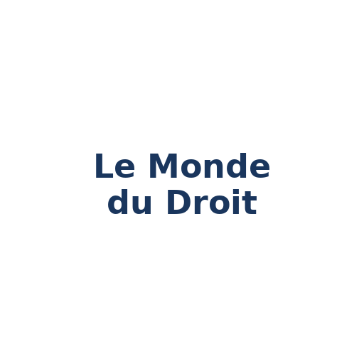 Logo Le Monde du Droit